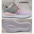 Lady breathable running shoes